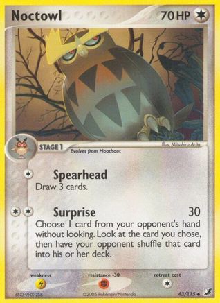 Noctowl (43) [Unseen Forces] - Deck Out Gaming