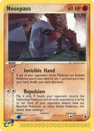 Nosepass (18) [Ruby and Sapphire] Reverse Holofoil - Deck Out Gaming