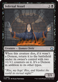 Infernal Vessel (63) [Foundations] foil - Deck Out Gaming