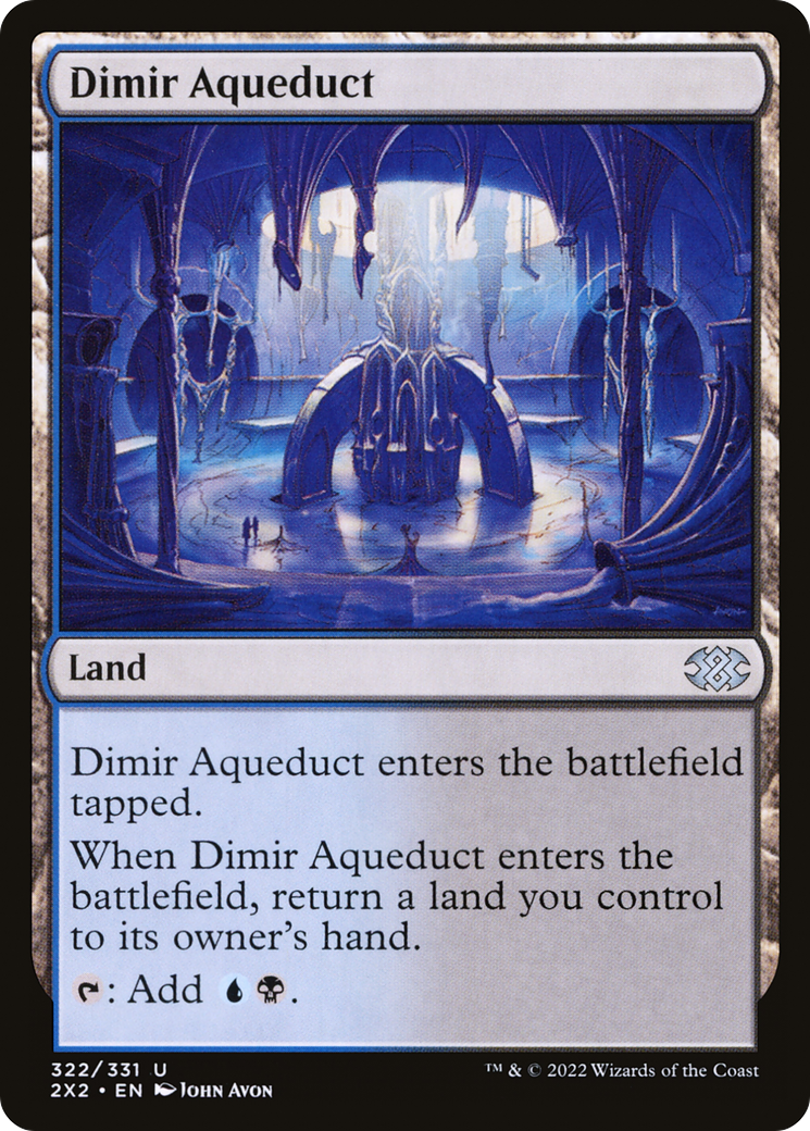 Dimir Aqueduct (322) [Double Masters 2022] foil - Deck Out Gaming