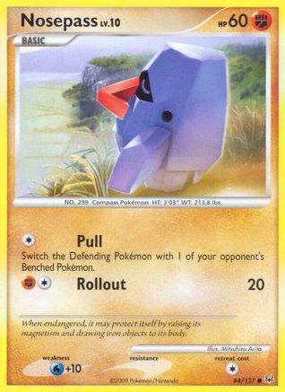 Nosepass (84) [Platinum] Reverse Holofoil - Deck Out Gaming
