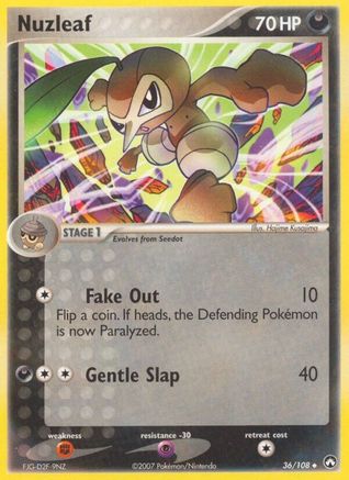 Nuzleaf (36) [Power Keepers] - Deck Out Gaming