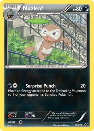 Nuzleaf (71) [Next Destinies] Reverse Holofoil - Deck Out Gaming
