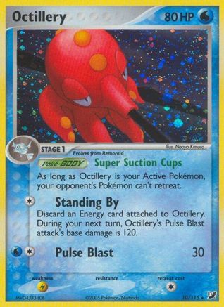 Octillery (10) [Unseen Forces] Holofoil - Deck Out Gaming