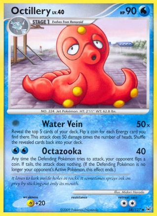 Octillery (58) [Platinum] - Deck Out Gaming