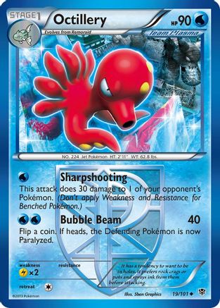 Octillery (Team Plasma) (19) [Plasma Blast] Reverse Holofoil - Deck Out Gaming