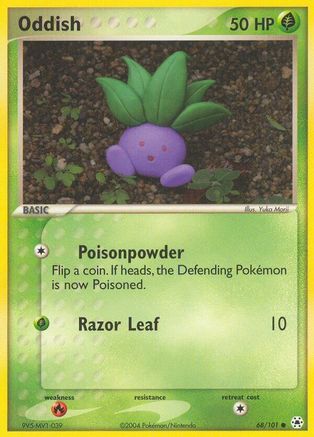 Oddish (68) [Hidden Legends] - Deck Out Gaming