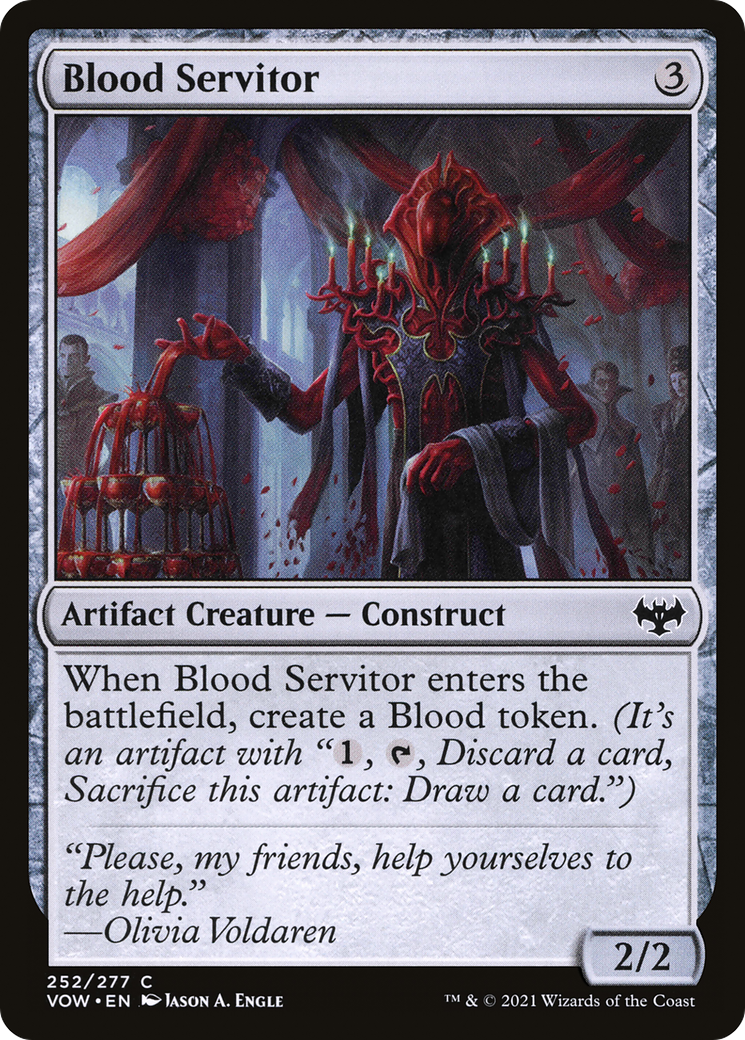 Blood Servitor (252) [Innistrad: Crimson Vow] - Deck Out Gaming