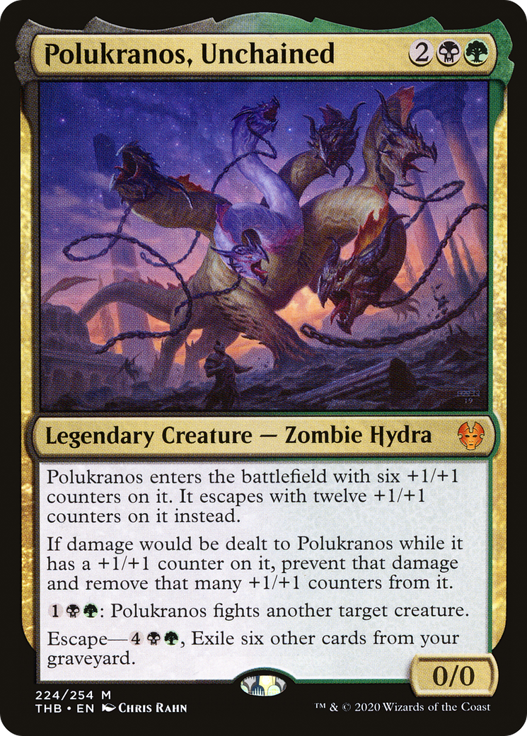 Polukranos, Unchained (224) [Theros Beyond Death] - Deck Out Gaming