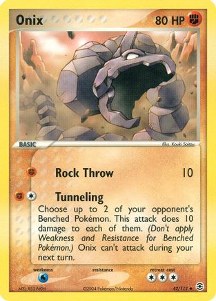 Onix (42) [FireRed & LeafGreen] - Deck Out Gaming