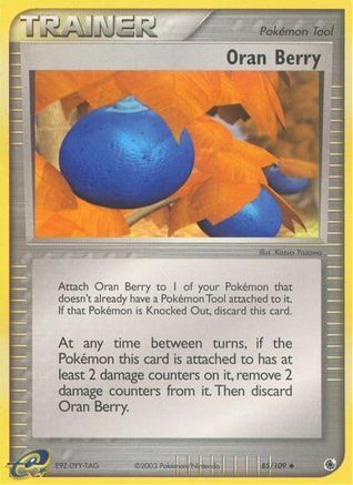 Oran Berry (85) [Ruby and Sapphire] Reverse Holofoil - Deck Out Gaming