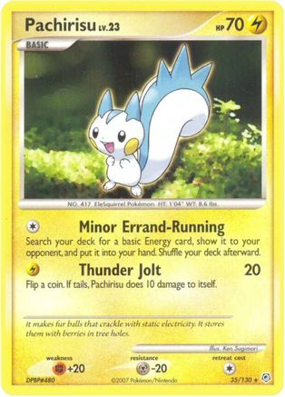 Pachirisu (35) [Diamond and Pearl] Reverse Holofoil - Deck Out Gaming