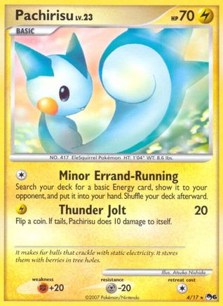 Pachirisu (4) [POP Series 6] - Deck Out Gaming