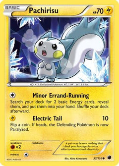 Pachirisu (37) [Plasma Freeze] Reverse Holofoil - Deck Out Gaming