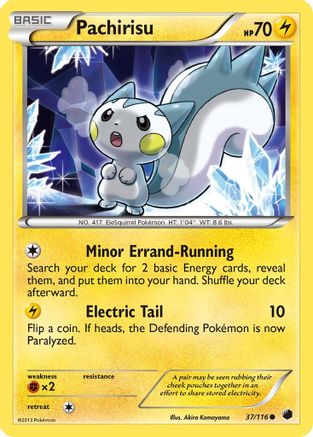 Pachirisu (37) [Plasma Freeze] Reverse Holofoil - Deck Out Gaming