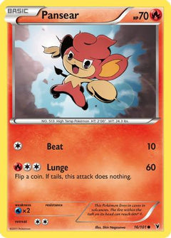 Pansear (16) [Noble Victories] Reverse Holofoil - Deck Out Gaming
