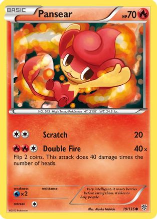 Pansear (19) [Plasma Storm] Reverse Holofoil - Deck Out Gaming