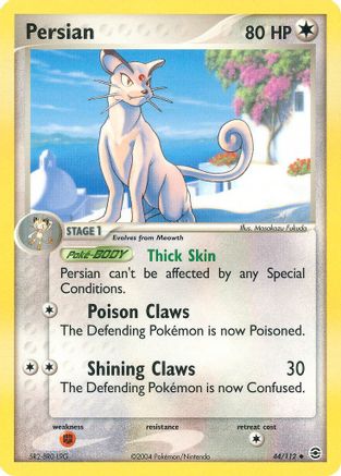 Persian (44) [FireRed & LeafGreen] - Deck Out Gaming