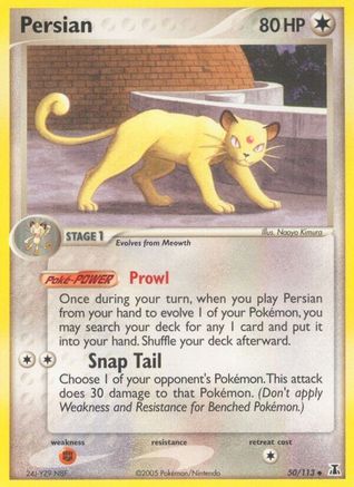 Persian (50) [Delta Species] Reverse Holofoil - Deck Out Gaming