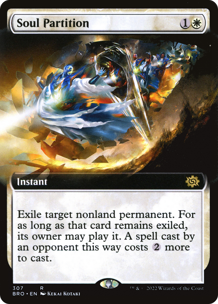 Soul Partition (Extended Art) (307) [The Brothers' War] foil - Deck Out Gaming