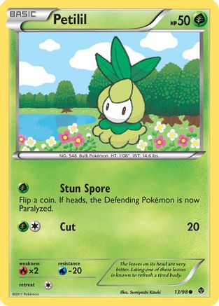 Petilil (13) [Emerging Powers] Reverse Holofoil - Deck Out Gaming
