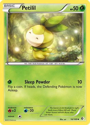 Petilil (16) [Boundaries Crossed] Reverse Holofoil - Deck Out Gaming