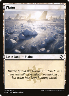 Plains (262) [Adventures in the Forgotten Realms] foil - Deck Out Gaming