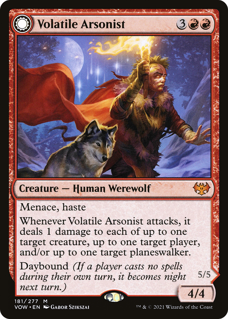 Volatile Arsonist (181) [Innistrad: Crimson Vow] - Deck Out Gaming