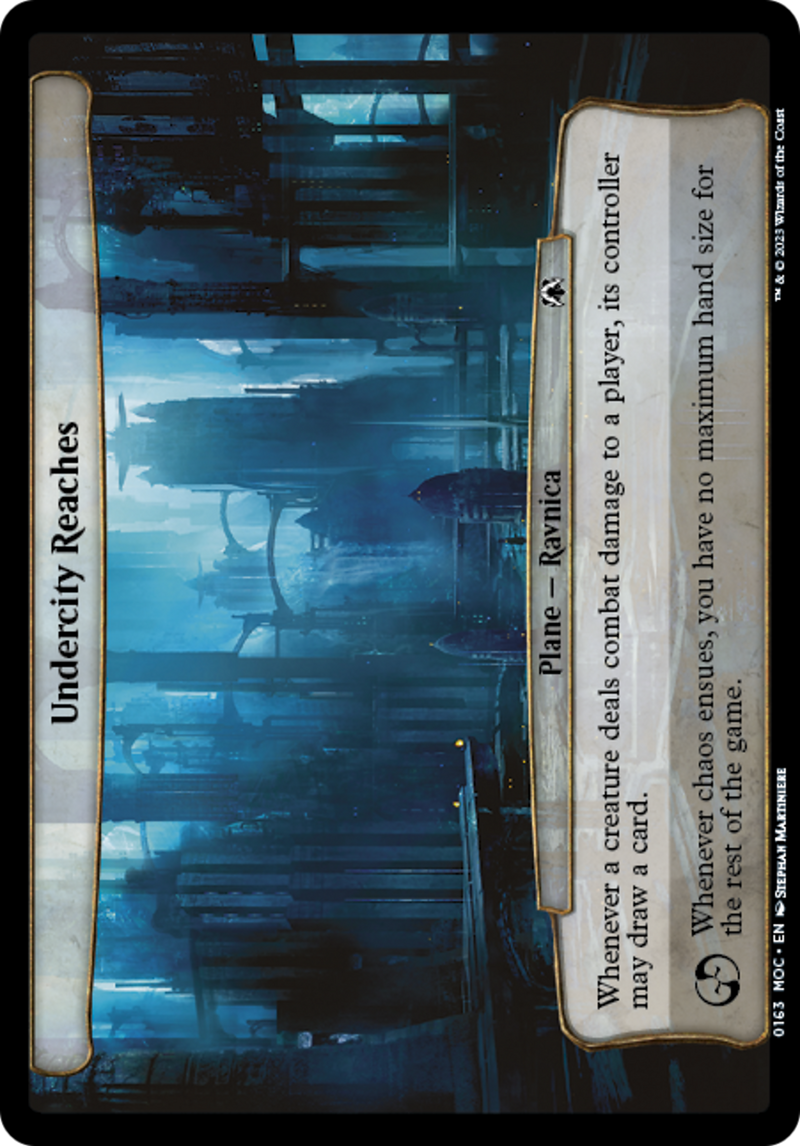 Undercity Reaches (163) [March of the Machine Commander] - Deck Out Gaming