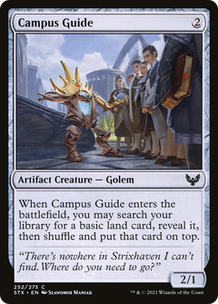 Campus Guide (252) [Strixhaven: School of Mages] foil - Deck Out Gaming