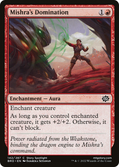 Mishra's Domination (142) [The Brothers' War] foil - Deck Out Gaming