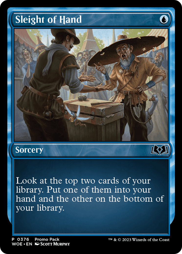 Sleight of Hand (376) [Wilds of Eldraine] - Deck Out Gaming