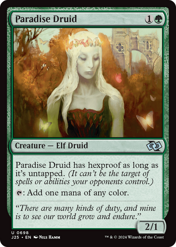 Paradise Druid (698) [Foundations Jumpstart] - Deck Out Gaming