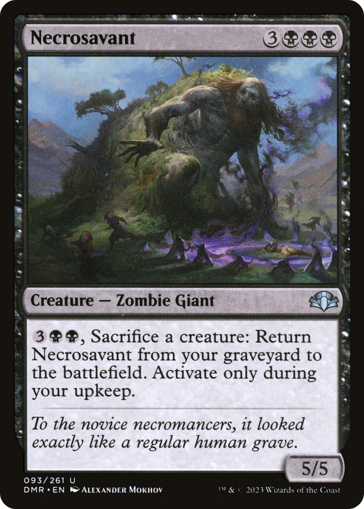 Necrosavant (93) [Dominaria Remastered] foil - Deck Out Gaming