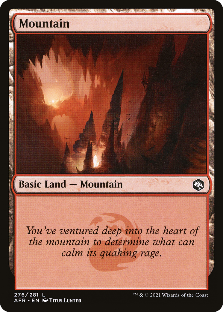 Mountain (276) (276) [Adventures in the Forgotten Realms] - Deck Out Gaming