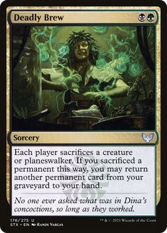Deadly Brew (176) [Strixhaven: School of Mages] foil - Deck Out Gaming