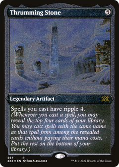 Thrumming Stone (Foil Etched) (567) [Double Masters 2022] foil - Deck Out Gaming