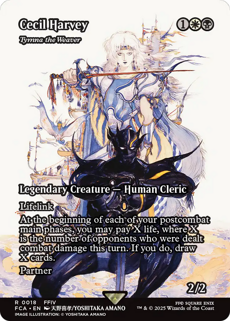 Cecil Harvey - Tymna the Weaver (Showcase) (18) [FINAL FANTASY: Through the Ages] foil - Deck Out Gaming