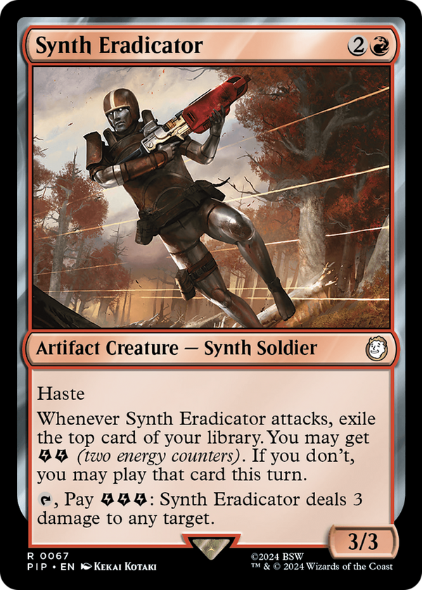 Synth Eradicator (67) [Fallout] foil - Deck Out Gaming