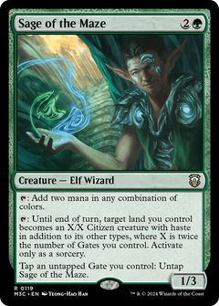 Sage of the Maze (119) [Modern Horizons 3 Commander] - Deck Out Gaming