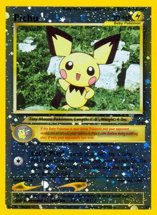 Pichu (35) [WoTC Promo] Reverse Holofoil - Deck Out Gaming