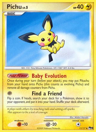 Pichu (11) [POP Series 9] - Deck Out Gaming
