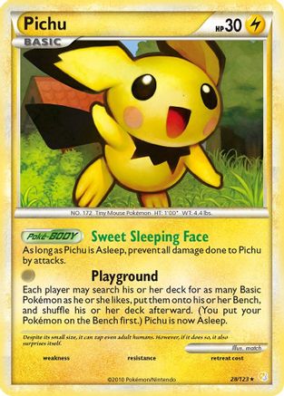 Pichu (28) [HeartGold SoulSilver] - Deck Out Gaming