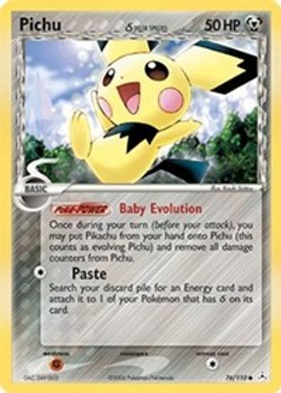 Pichu (Delta Species) (76) [Holon Phantoms] - Deck Out Gaming
