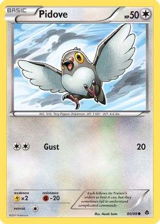 Pidove (80) [Emerging Powers] Reverse Holofoil - Deck Out Gaming