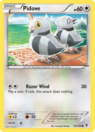 Pidove (123) [Boundaries Crossed] Reverse Holofoil - Deck Out Gaming