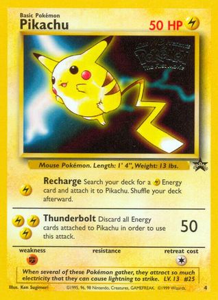 Pikachu (Movie Promo) (4) [WoTC Promo] - Deck Out Gaming