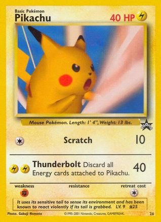 Pikachu (SNAP Promo) (26) [WoTC Promo] - Deck Out Gaming
