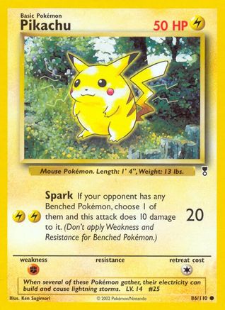 Pikachu (86) [Legendary Collection] Reverse Holofoil - Deck Out Gaming