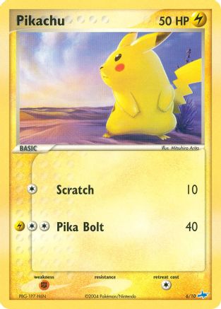 Pikachu (6) [EX Trainer Kit 1: Latias & Latios] - Deck Out Gaming